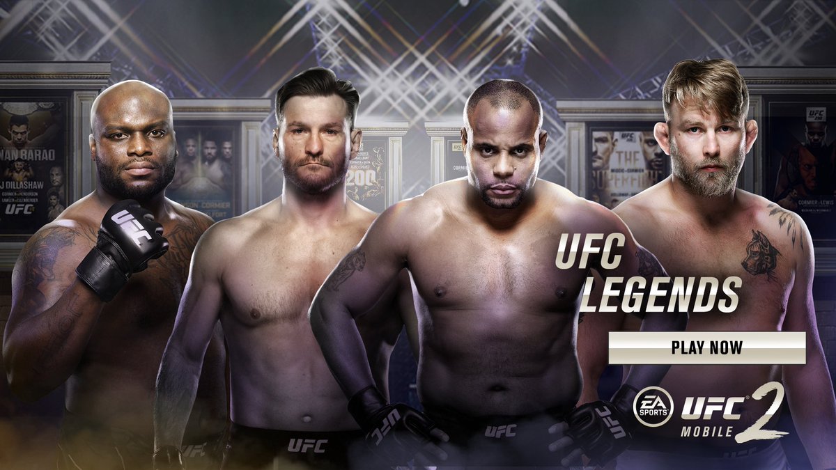 Легенды UFC Daniel Cormier (полный обзор) (UFC Mobile 2)
