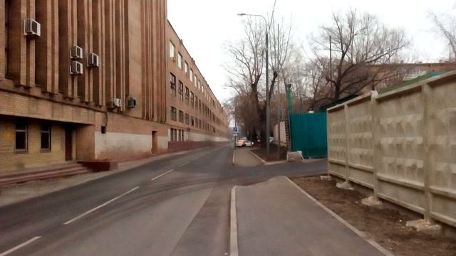 Москва 1395 2-я (вторая) Хапиловская улица, Зверинецкая улица осень день смотреть онлайн