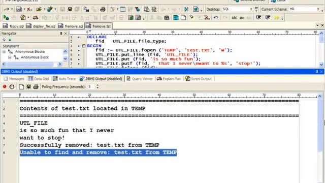 Input Output and plsql 4 смотреть онлайн