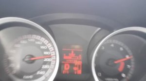 Mitsubishi Lancer X часть 1. сток разгон от 0-200 км/ч (вариатор)