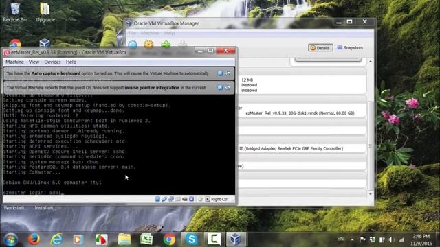 Setting Up ezMaster Chapter 05 Launching ezMaster using Virtual Box смотреть онлайн