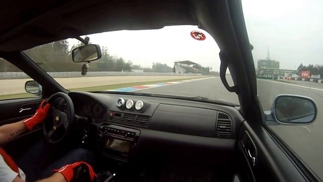 Honda Prelude 2.2 Masaryk circuit 6.4.2014 смотреть онлайн