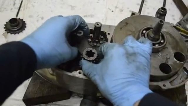 Jawa 250/559 зборка коробки, двигатиля Ява | смотреть онлайн