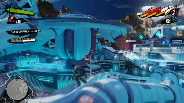 Sunset Overdrive прохождение боссов : 11. Нанооблако Смерти + Победа-2 смотреть онлайн