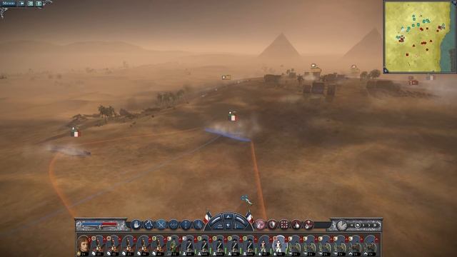 Napoleon: Total War - Битва у Пирамид [Историческая битва] смотреть онлайн