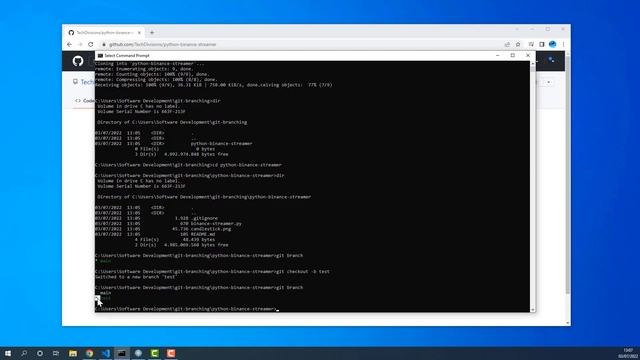 Git - how to create a new branch local and remote смотреть онлайн