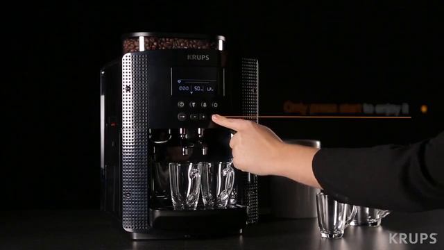 Espressor Automat KRUPS Essential EA816 Esența unui espresso direct în ceașca ta! смотреть онлайн