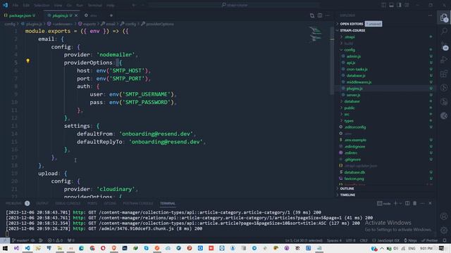 5. Configuring email & cloudinary смотреть онлайн