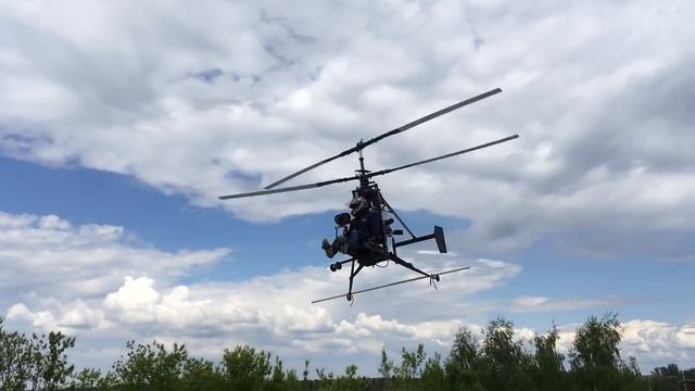 Испытания соосного вертолёта "Микрон" 2017 смотреть онлайн