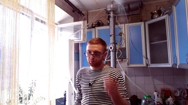 Впечатления о колонне с дисковым дефлегматором. смотреть онлайн