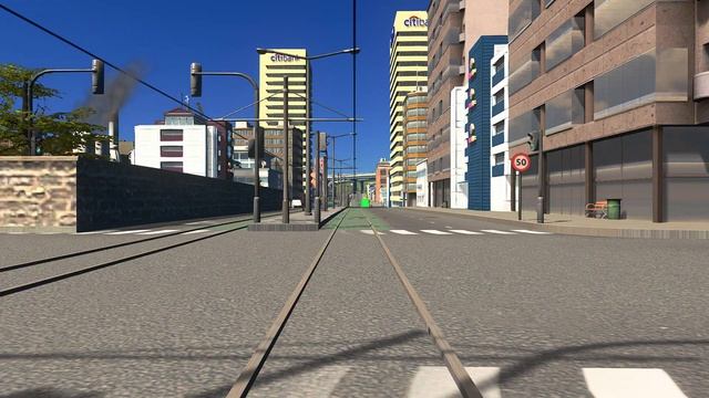 ASMR First Person Tram Ride - Cities:Skylines All 3 Lines - No Commentary First Person Tram Ride смотреть онлайн
