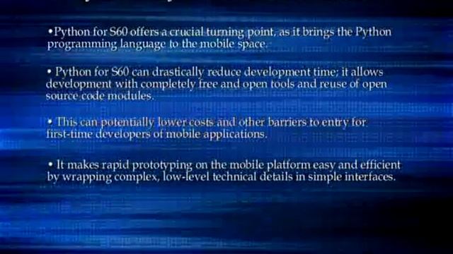 How python contribute to mobile applications- part I смотреть онлайн