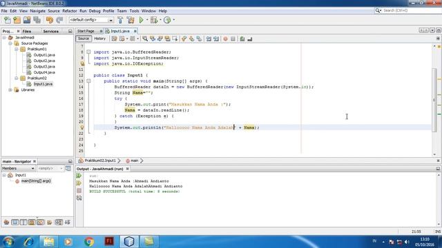 Java 07 Input Dengan BufferedReader смотреть онлайн