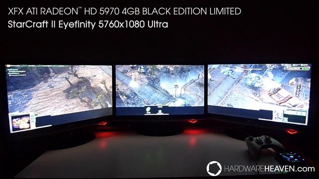 StarCraft 2 - Eyefinity - XFX Radeon 5970 4GB Black Edition Limited (5760x1080) смотреть онлайн