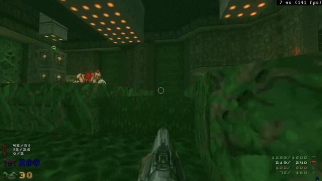 Ozonia #1 [Doom 2 wad /w Hell Crusher & Pandemonia mods] смотреть онлайн