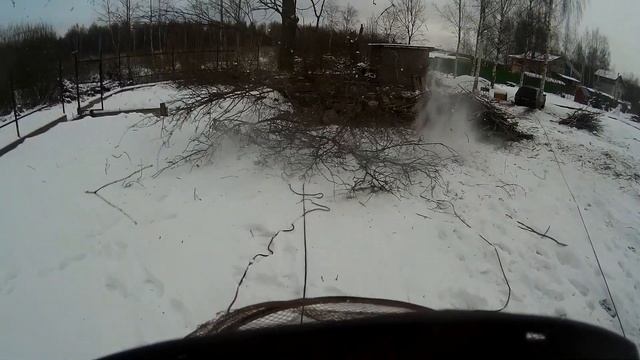 Спилить дерево в Пскове и Псковской Области! Обрезка деревьев Псков! смотреть онлайн