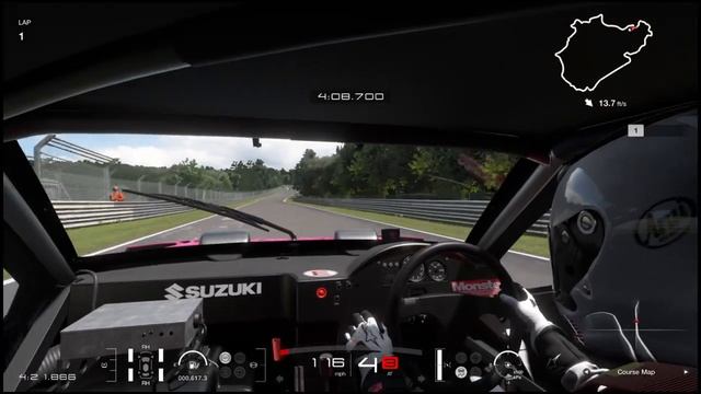 Suzuki V6 ESCUDO Pikes Peak Special '98 Nurburgring Lap