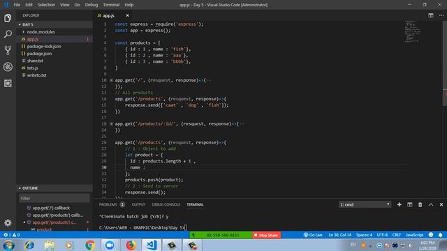 25 Handling HTTP Post request API смотреть онлайн