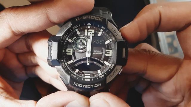 How To Reset G-SHOCK GA-1000 | Digital and Analog Time Synchronized смотреть онлайн