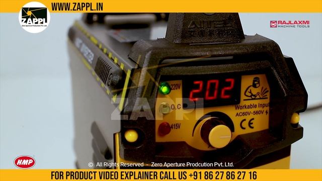 HMP IGBT Inverter Welding Machine By Rajlaxmi Machine by zappl смотреть онлайн