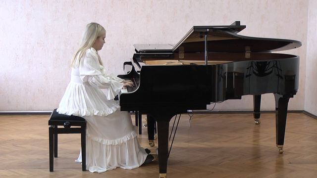 Петрова Мария. К. Черни. Этюд ор.740 №4; К. Дюбесси "Лунный свет" смотреть онлайн