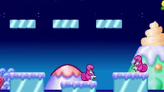 Blue's Journey (Raguy) - Neo Geo / Walkthrough /Gameplay смотреть онлайн