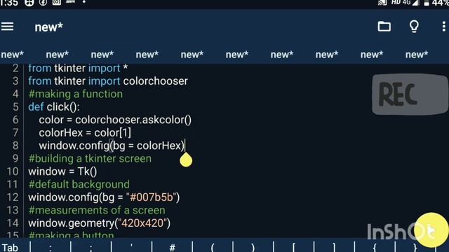 How to Make a ColorChooser in Python. #ColorChooser #python смотреть онлайн