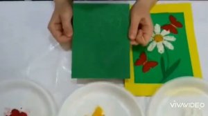 Мастер-класс в технике пейп-арт «Ромашка»