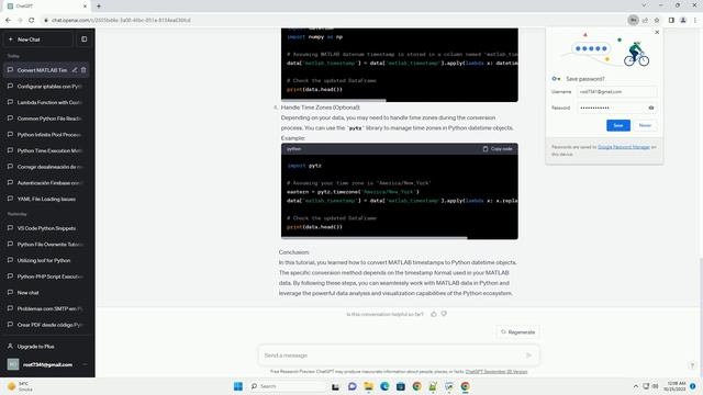 Unable to convert Matlab Timestamp to datetime in Python смотреть онлайн