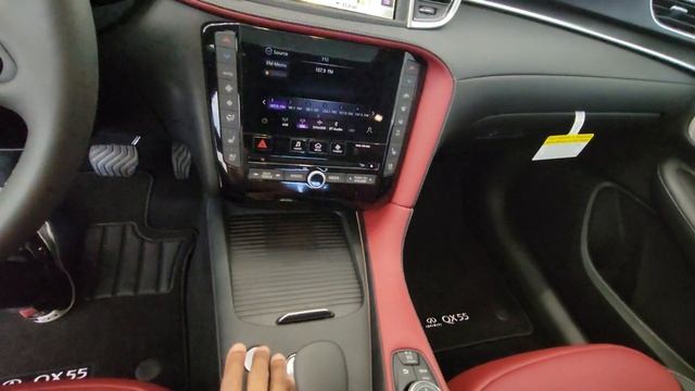 The QX55 is a budget family SUV with a sleek profile смотреть онлайн