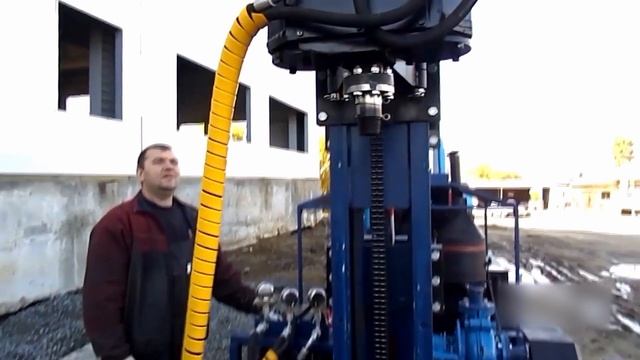 Буровая установка TLD 60 на испытании