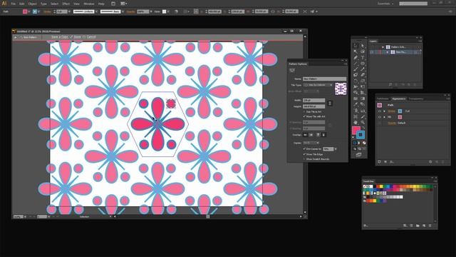 Make a Pattern in Illustrator - Use the Pattern Maker for Seamless Repeating Patterns смотреть онлайн