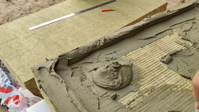 Технология СФТК, приклейка минваты на фасады газобетонного дома, Гешки, окантовка и ляпухи клея смотреть онлайн