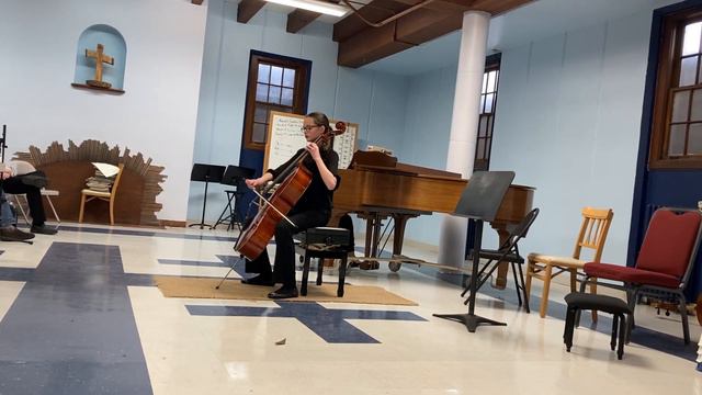 Sonata in C Major Movement 2, Jean Baptiste Breval смотреть онлайн