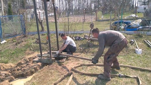 Бурение скважины малогабаритной буровой установкой Могилеве смотреть онлайн