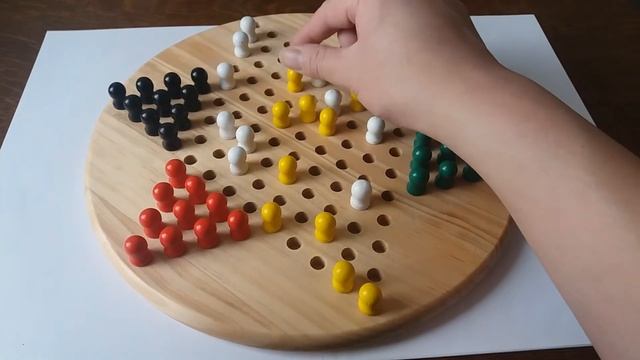 Chinese checkers game - game ' CROSS ' vs ' SIDE 1 PLUS ' смотреть онлайн