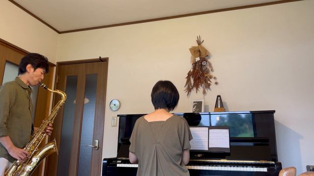 What a Wonderful World (Tenor Saxophone + Piano) - Livingroom note смотреть онлайн