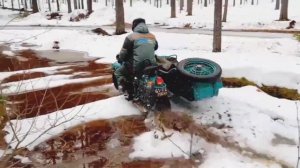 Покатушка по лесу на Урале и Иж Юпитере