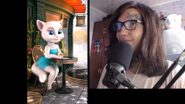 НИКОГДА НЕ СКАЧИВАЙ Приложение Говорящая Анджела! ? Страшная кошка СЛЕДИТ ЗА МНОЙ! Жуть смотреть онлайн