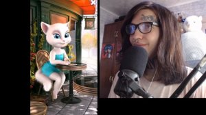 НИКОГДА НЕ СКАЧИВАЙ Приложение Говорящая Анджела! ? Страшная кошка СЛЕДИТ ЗА МНОЙ! Жуть