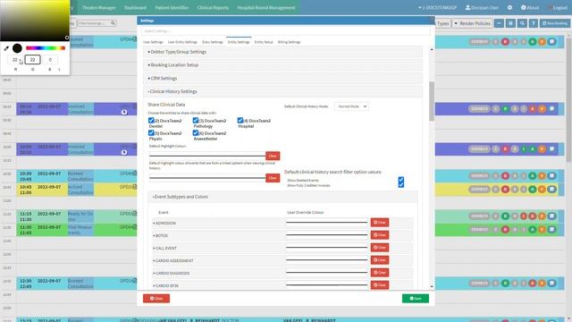GoodX Web App - Event Subtypes and Colour смотреть онлайн
