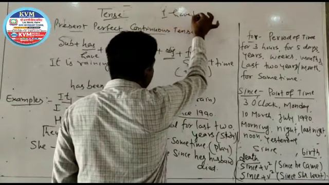 TENSE : Present Perfect Continuous (Part 4) смотреть онлайн
