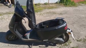 Собрал аккумулятор 60 вольт для электроскутера. Провожу испытание.