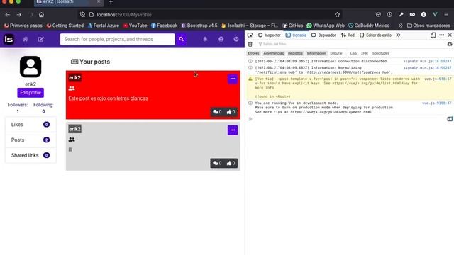 Componentes Vue.js Parte 3.5: finalmente, integrando el componente en donde toca смотреть онлайн