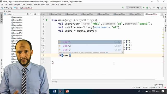 93 Android Kotlin – OOP – hashcode and equals for data class смотреть онлайн