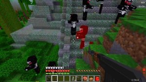 10 ДНЕЙ ВЫЖИВАНИЯ В ДЖУНГЛЯХ С МОНСТРАМИ В МАЙНКРАФТ   СИРЕНОГОЛОВЫЙ ВЕНОМ СКРОМНИК SCP ALEXBOY