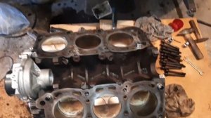 Ремонт двигателя 6g73 и АКПП Диомант ( 1 часть )