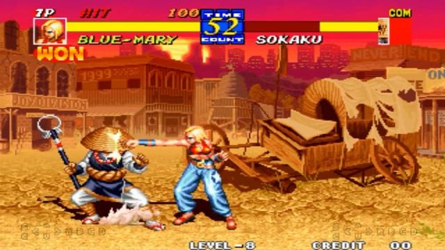 【TAS】Arcade: Fatal Fury 3 Road to the Final Victory - Blue Mary смотреть онлайн