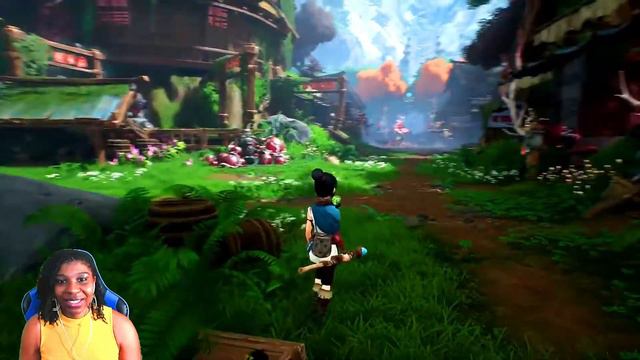 SPROUT BOSS FIGHT! KENA BRIDGE OF SPIRITS PS5 EXPERT Walkthrough Gameplay Part 2 (PlayStation 5) смотреть онлайн