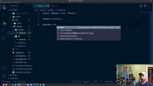 03 - Setting up some configurations with "dotenv" смотреть онлайн